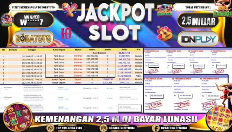 Bobatoto: Agen Toto Macau Resmi Terpercaya 2025
