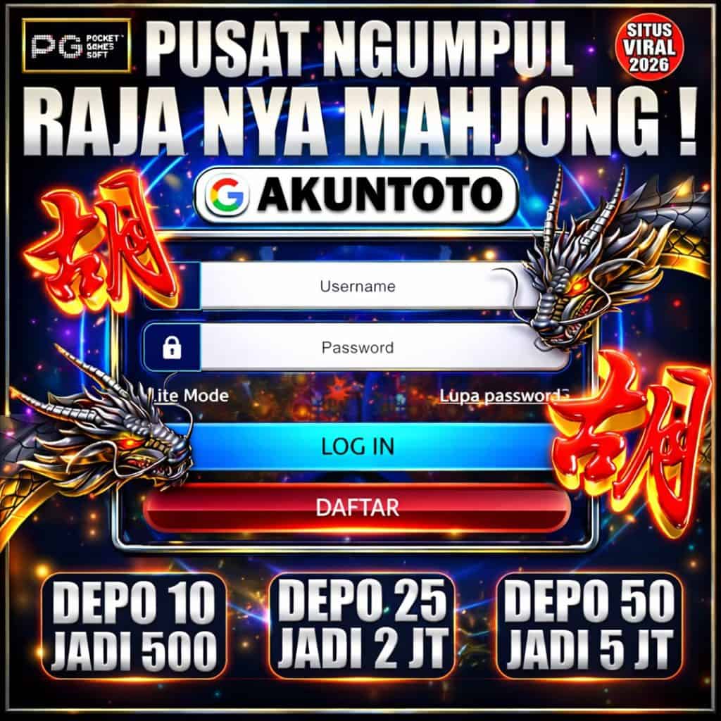 Akuntoto Situs Mahjong Ways Gampang Menang